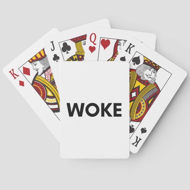 woke poker cards (Back)