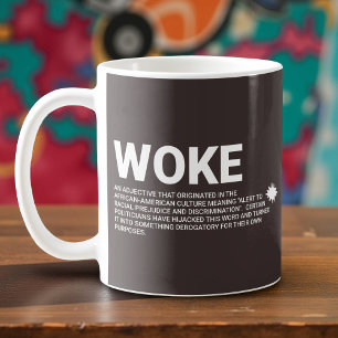 Woke Real Definition Coffee Mug