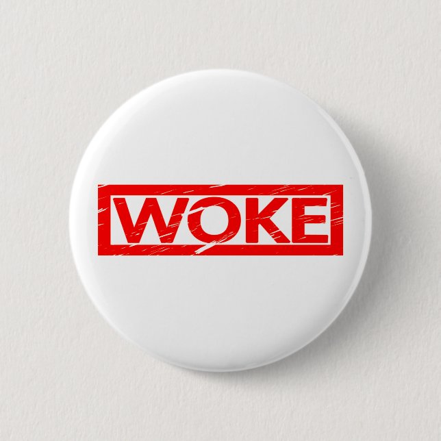 Woke Stamp Button (Front)