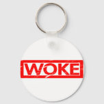 Woke Stamp Keychain
