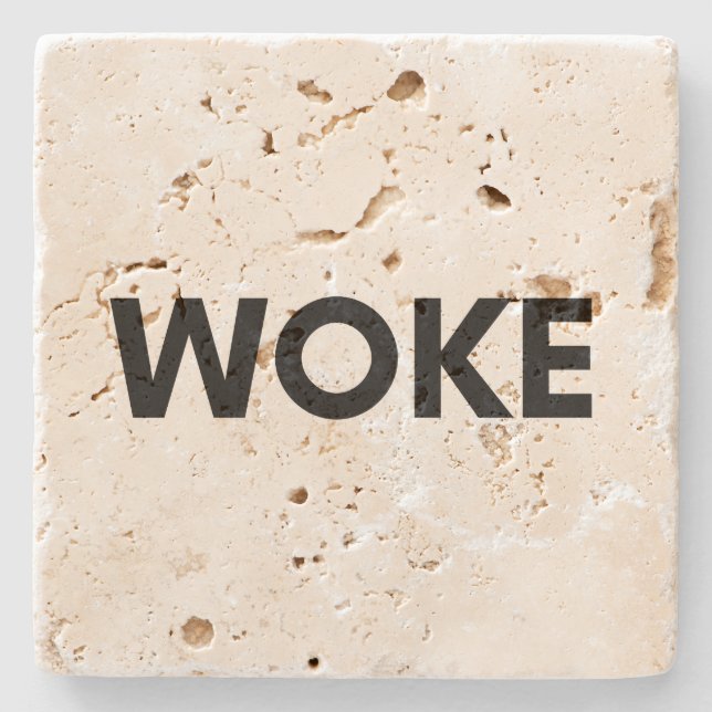 woke stone coaster (Front)