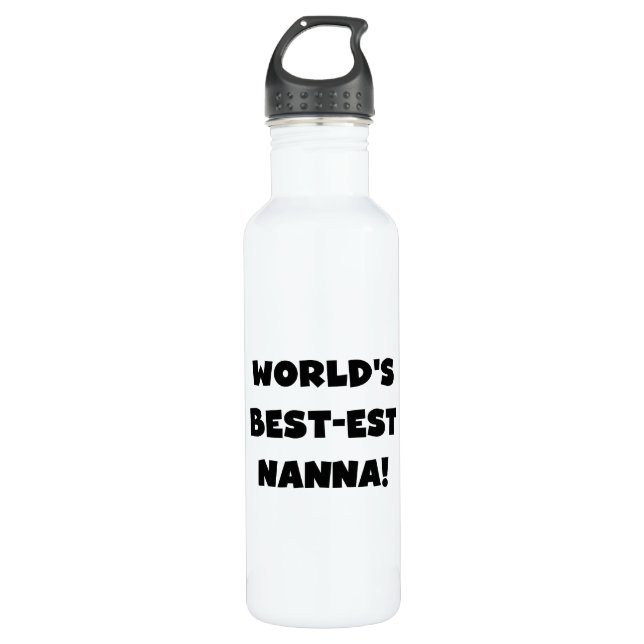 Wold's Best-est Nanna Water Bottle (Front)