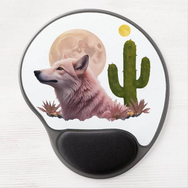 Wolf12: Gel Mouse Pad (Front)