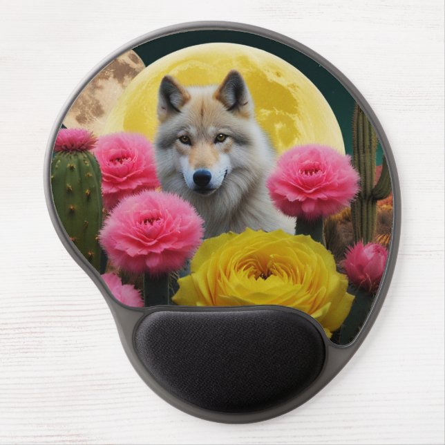 Wolf15: Gel Mouse Pad (Front)