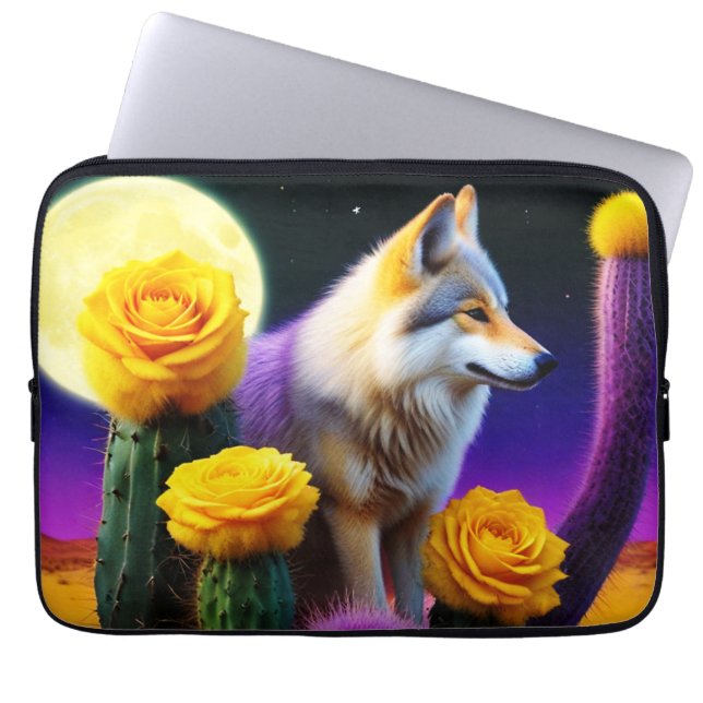 Wolf17: Laptop Sleeve (Front)