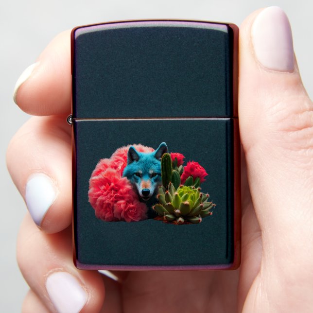 Wolf22: Zippo Lighter (In Hand)