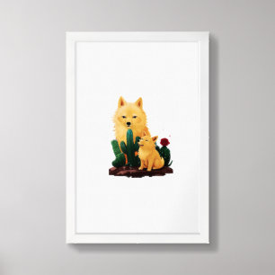 Wolf26: Framed Art