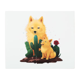 Wolf26: Metal Print