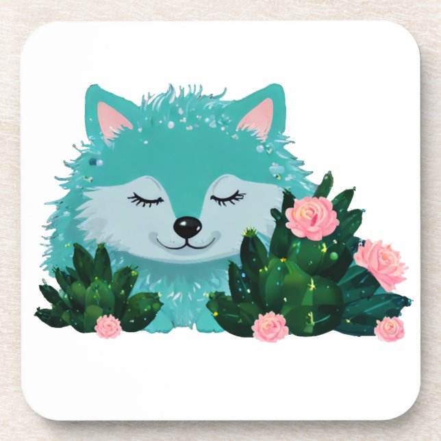 Wolf28: Beverage Coaster (Front)