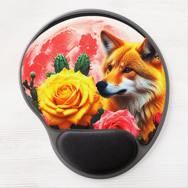 Wolf30: Gel Mouse Pad (Front)