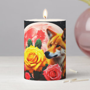 Wolf30: Pillar Candle