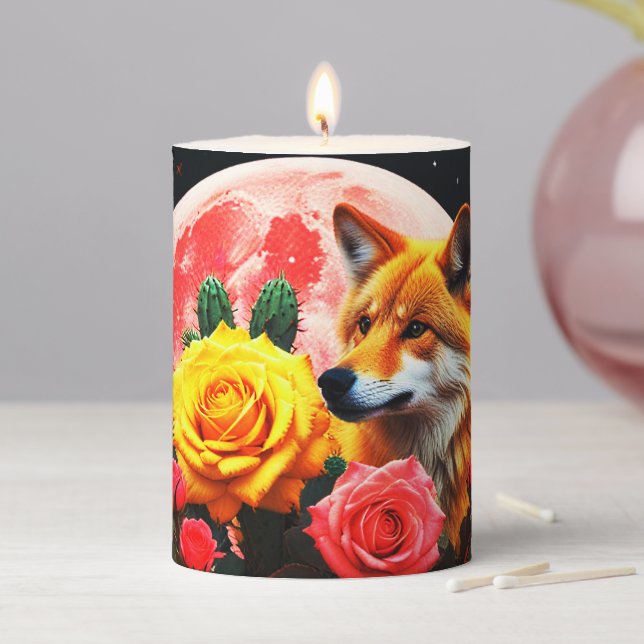 Wolf30: Pillar Candle (In Situ)