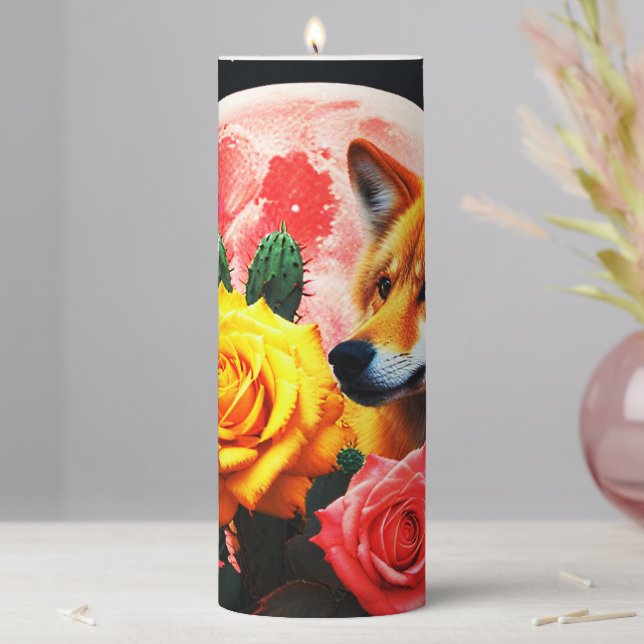Wolf30: Pillar Candle (In Situ)