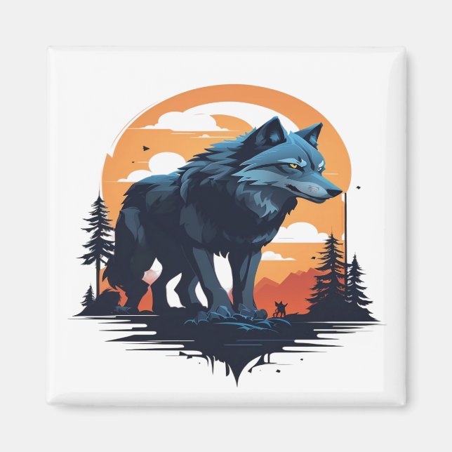 Wolf 06 magnet (Front)