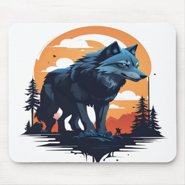 Wolf 06 mouse pad (Front)