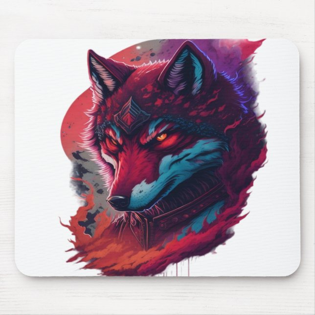 Wolf 15 mouse pad (Front)