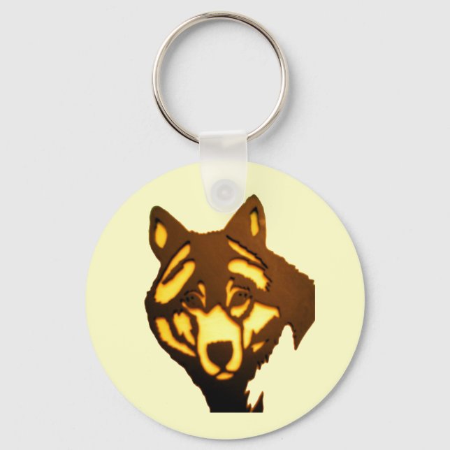 Wolf 1 Keychain (Front)