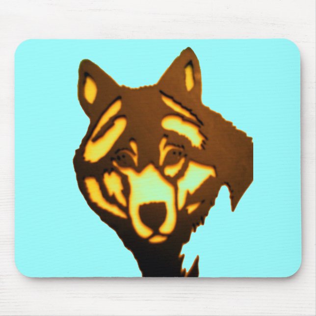 Wolf 1   Mousepad (Front)