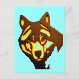 Wolf 1 Postcard