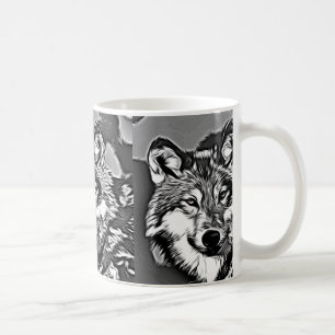 Wolf - 2014-0802 coffee mug