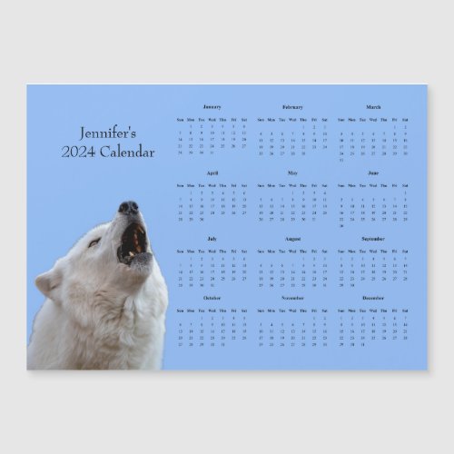 Wolf 2024 Calendar