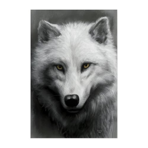 Wolf Acrylic Print