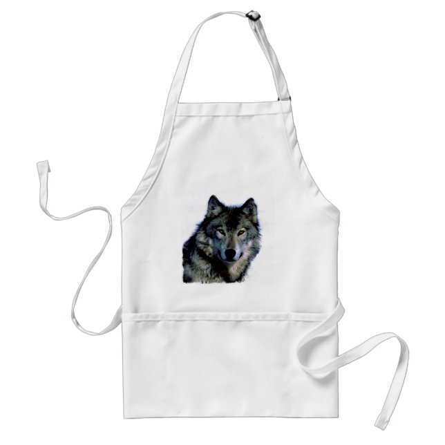 Wolf Adult Apron (Front)