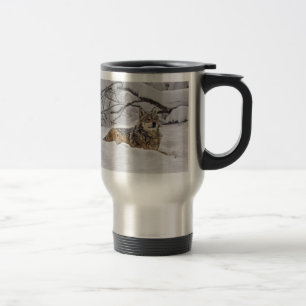 Wolf American Grey Wolf Travel Mug
