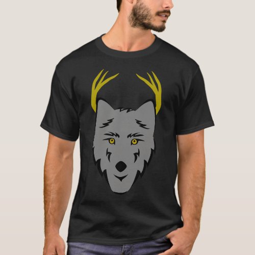 Wolf And Deer T_Shirt