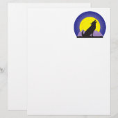 Wolf and Moon (Front/Back)