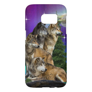 galaxy s7 wolf case