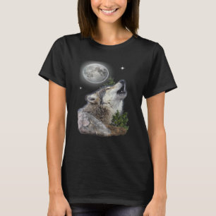 wolf and moon T-Shirt