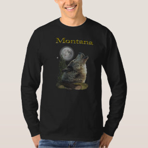 wolf and moon T-Shirt