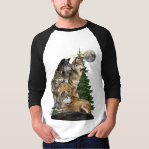 Wolf and Moon T-Shirt