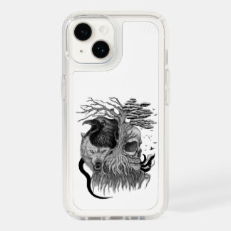 Wolf and Raven with Skull Speck iPhone 14 Case