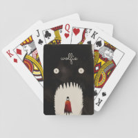 Wolf and the Little Red Riding Hood II Playing Cards