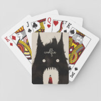 Wolf and the Little Red Riding Hood Playing Cards