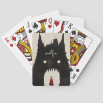 Wolf and the Little Red Riding Hood Poker Cards