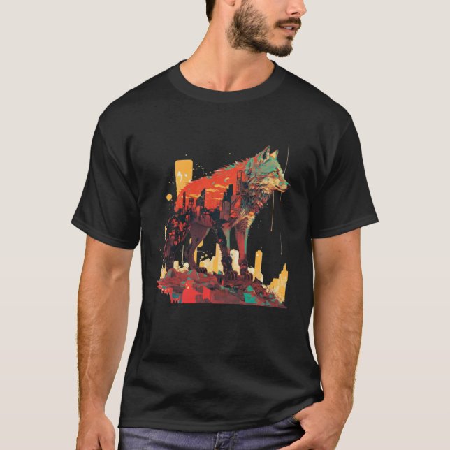 Wolf And Wolves Men Women Kids  24 T-Shirt (Front)