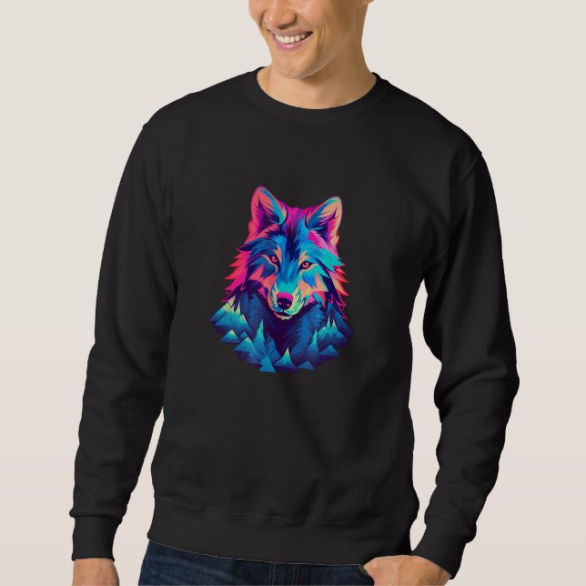 Wolf And Wolves Men Women Kids 27 Sweatshirt (Front)