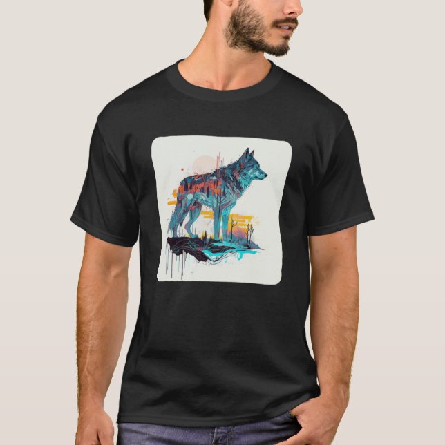 Wolf And Wolves Men Women Kids  34 T-Shirt (Front)