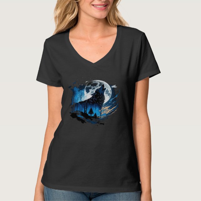 Wolf And Wolves Men Women Kids  44 T-Shirt (Front)