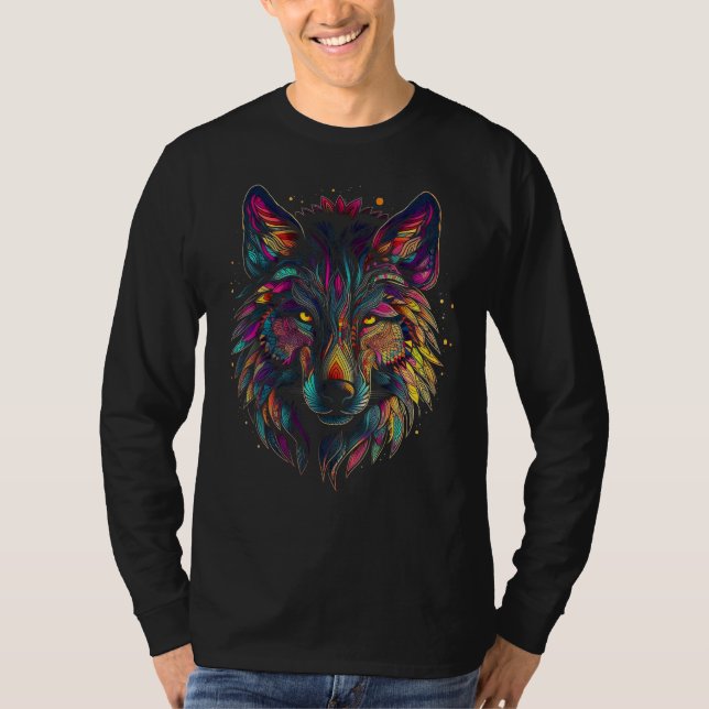 Wolf  Animal  Animal W 3 T-Shirt (Front)