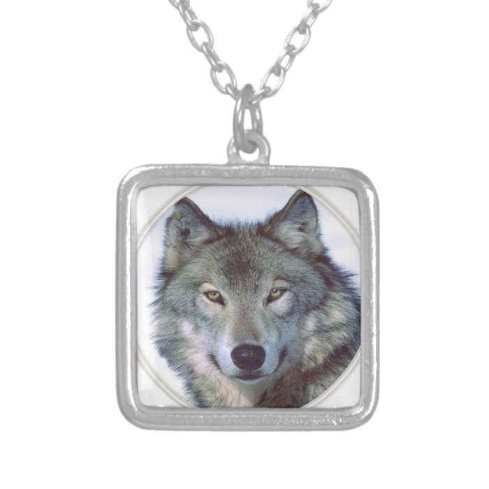 Wolf animal totem pendants