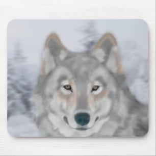 Wolf (Are You My Friend?) Mousepad