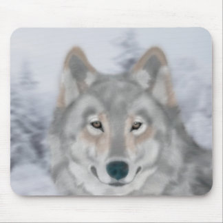 Wolf (Are You My Friend?) Mousepad