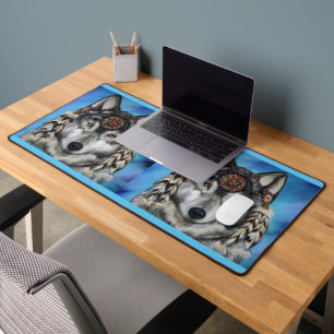 Wolf Art Desk Mat