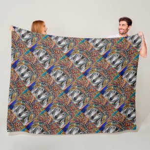  Wolf Art Fleece Blanket