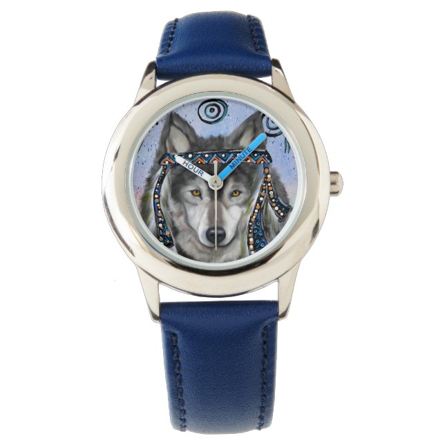  Wolf Art Watch (Front)