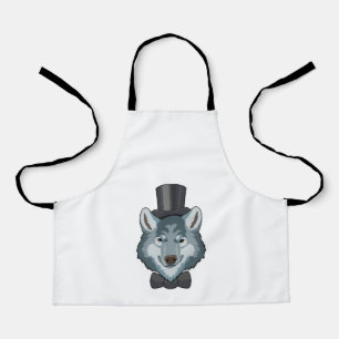 Wolf as Groom with Bow Apron